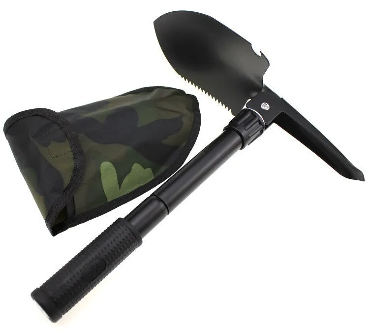 Multifunctional Folding Shovel for Camping Garden and Outdoor Use