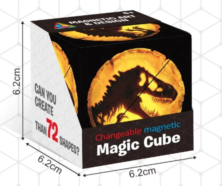 Changeable Magnetic Geometry Cube | 3D Anti-Stress Shape-Shifting Puzzle