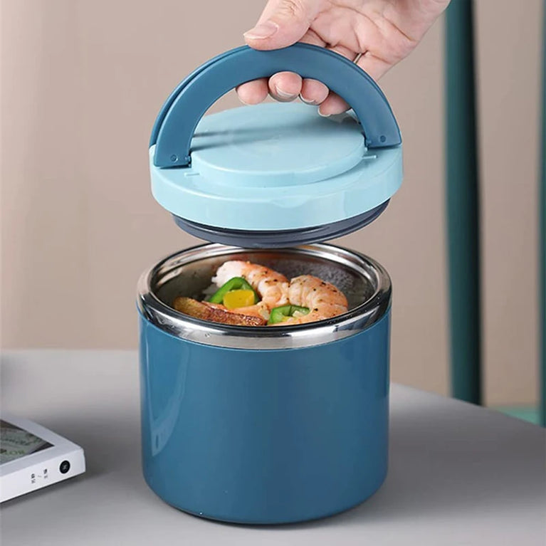 Soup Thermos Bento Container Stainless Steel Insulated Lunch Box with Handle