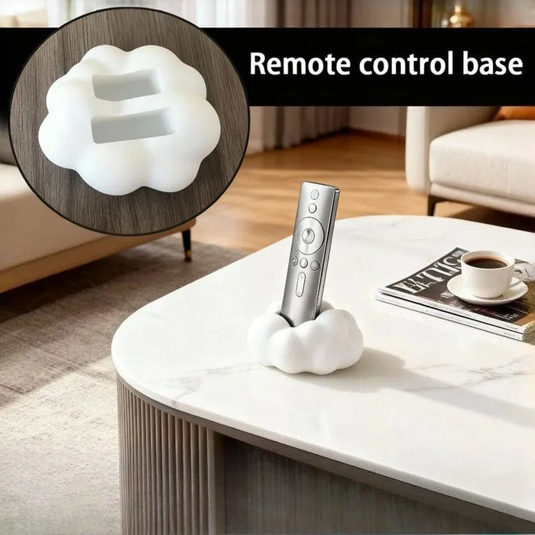 Cloud-Shaped Remote Control Holder Desk Organiser Storage Rack Stand