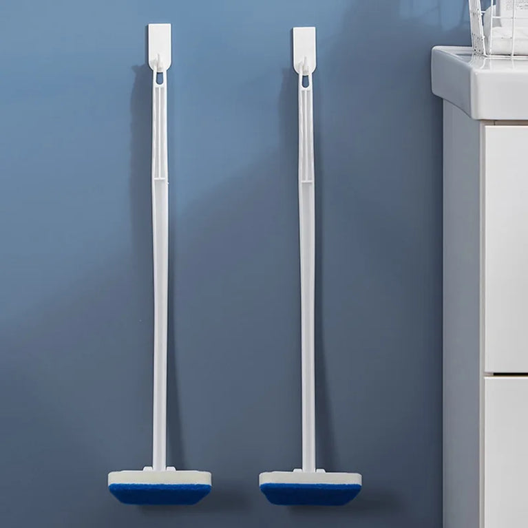 Multi-Functional Bathroom Wall & Floor Brush | Long-Handle Ergonomic Scrubber
