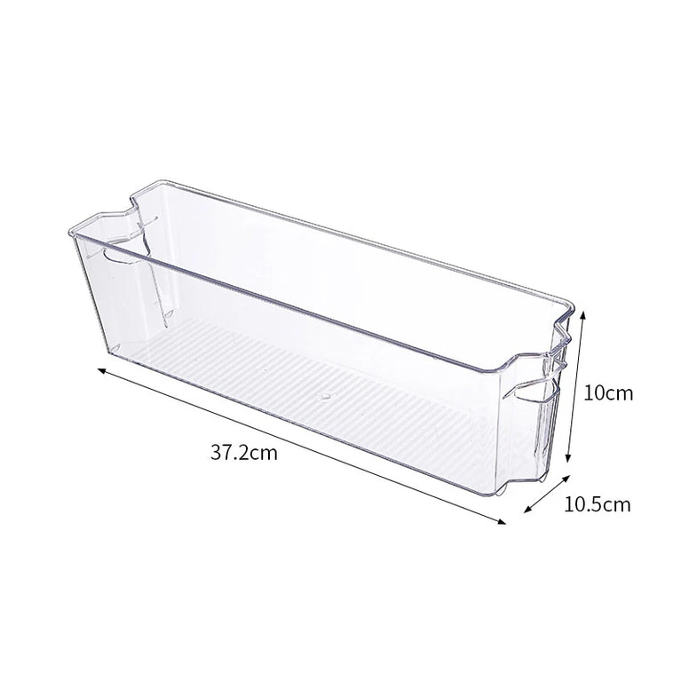 Transparent Refrigerator Storage Box Fridge Organizer Clear Plastic Container for Kitchen Storage