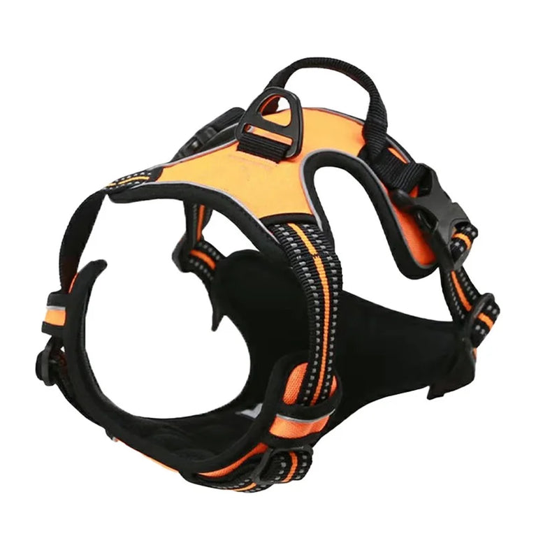 Adjustable Reflective Dog Harness Vest For Small Medium Large Dogs Outdoor Walking