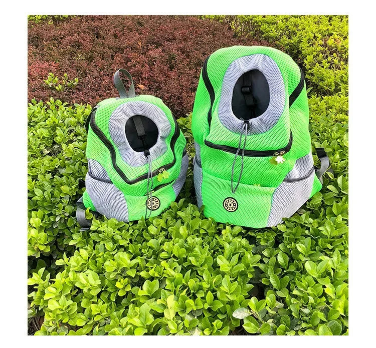 New Dog Pet Backpack Carrier Travel Bag Front Pack Breathable Adjustable Safety Outdoor