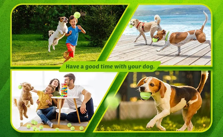 Tennis Balls for Dogs 2-Inch Compatible Automatic Ball Launchers
