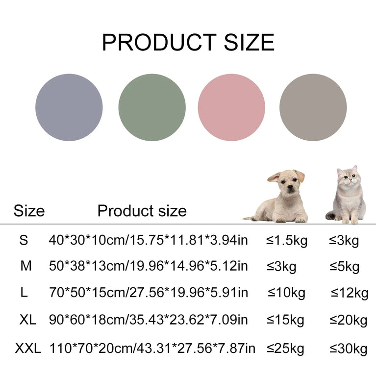 Large Dog Bed Cooling Mattress for Dogs Comfortable Pet Sofa Bed