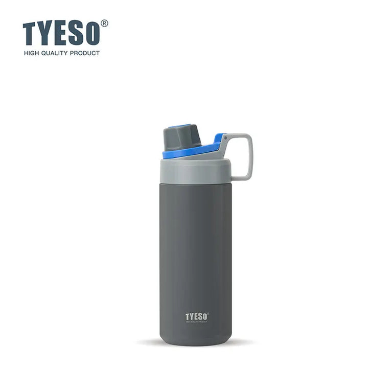 600ml Insulated Stainless Steel Water Bottle with Straw Flask