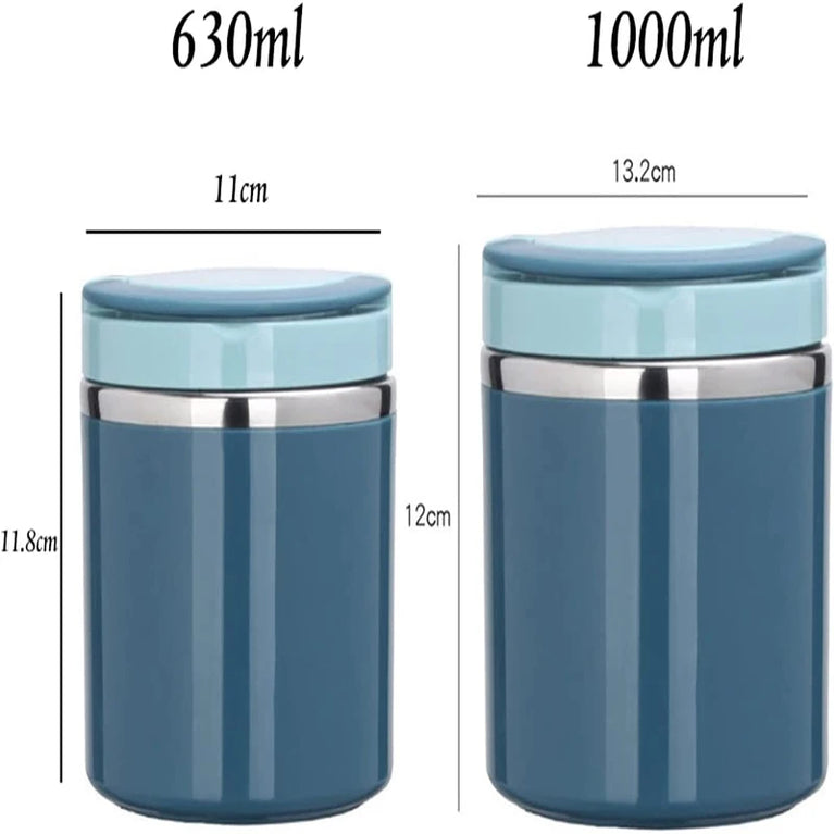 Soup Thermos Bento Container Stainless Steel Insulated Lunch Box with Handle