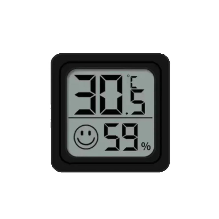 Mini Digital Thermometer & Hygrometer | 4-Piece Indoor Weather Station