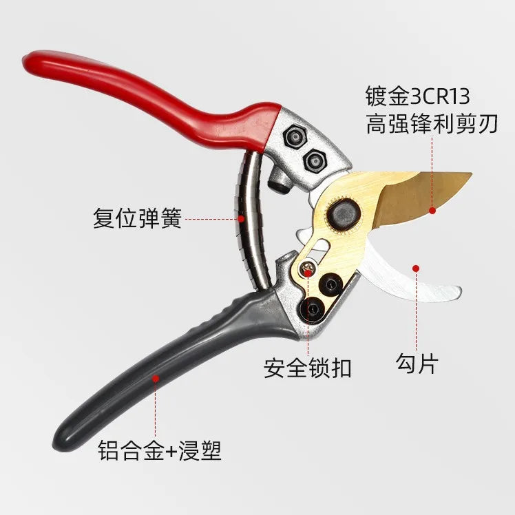 Strong Pruning Garden Scissors Hand Pruners Tree Pruner Tool