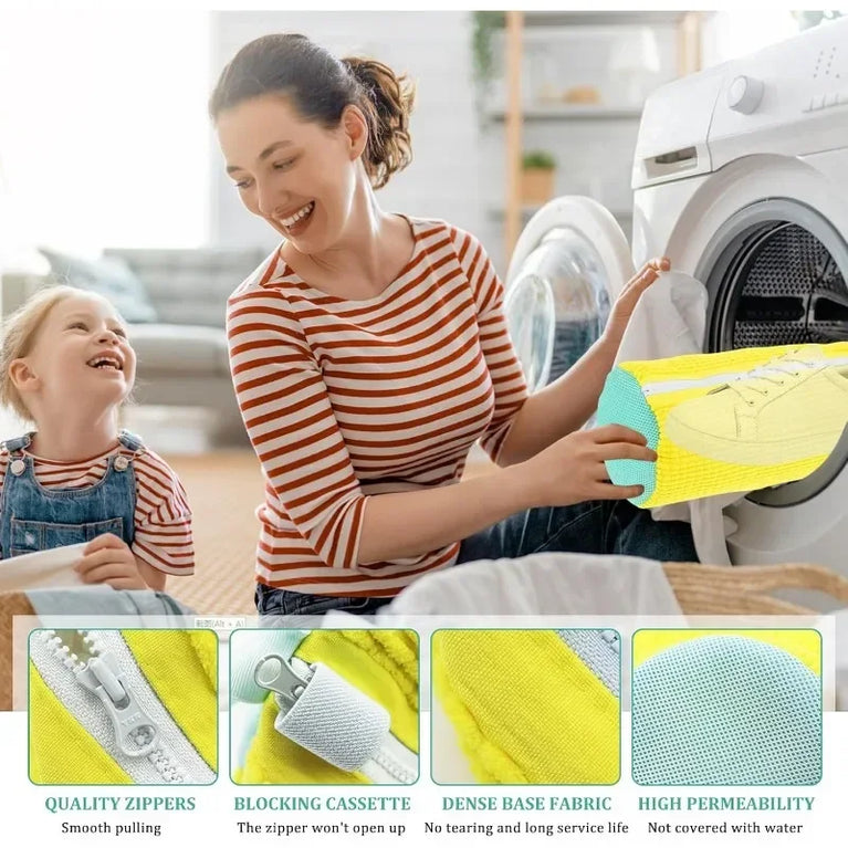 Shoe Laundry & Washing Machine Bag | Reusable Polyester-Nylon Protector