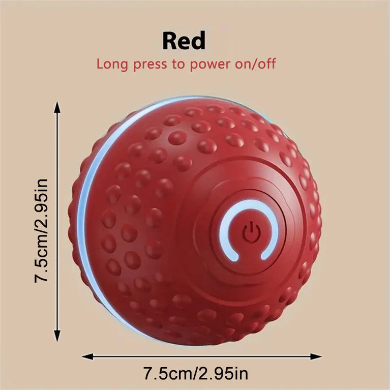 Smart Interactive Dog Toy Ball | Automatic Bouncing Rolling Toy