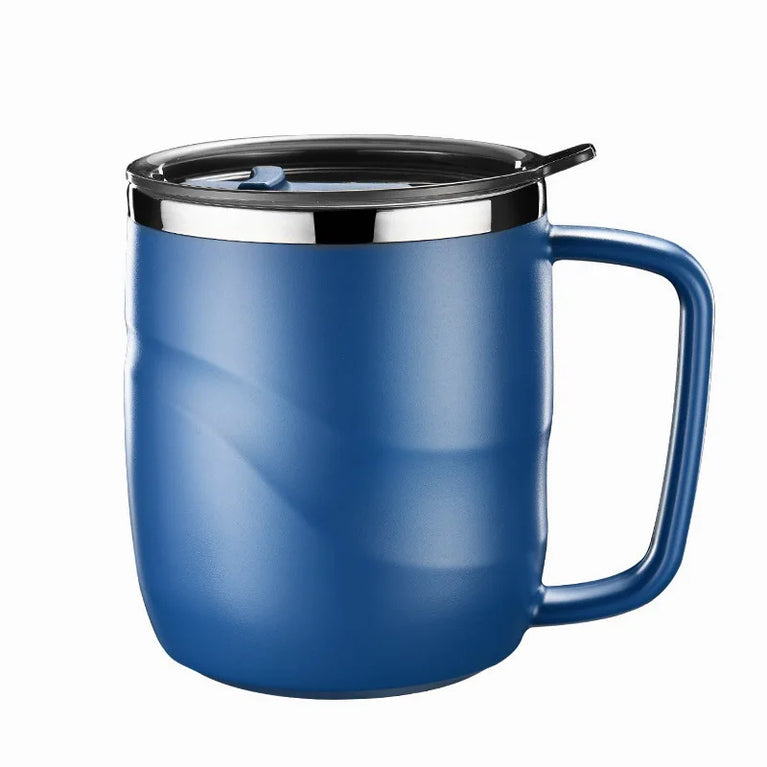 Stainless Steel Coffee Mug 400ml Insulated Travel Mug with Lid