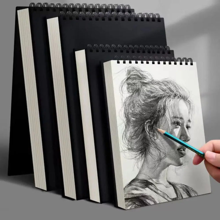Spiral Bound Coil Sketchbook | Professional Acid-Free Drawing Pad