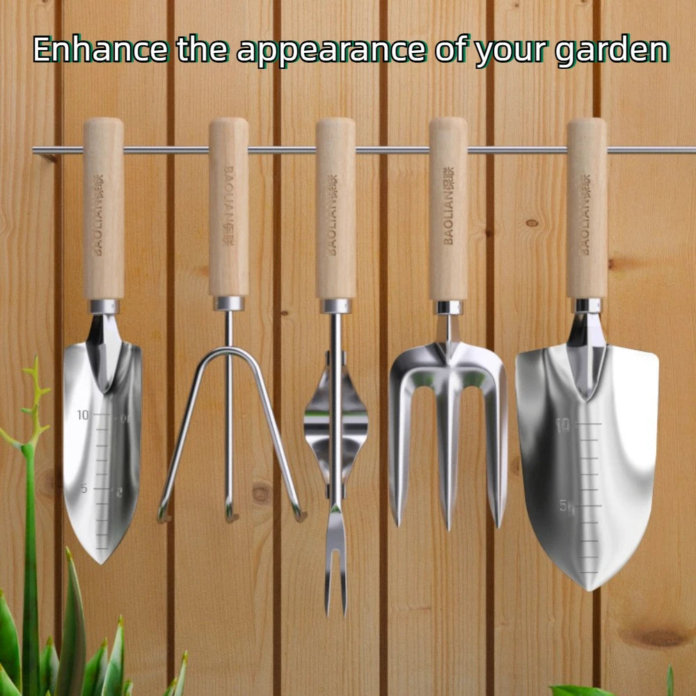 Stainless Steel Garden Shovel Tool Mini Spade Gardening Shovel Kit
