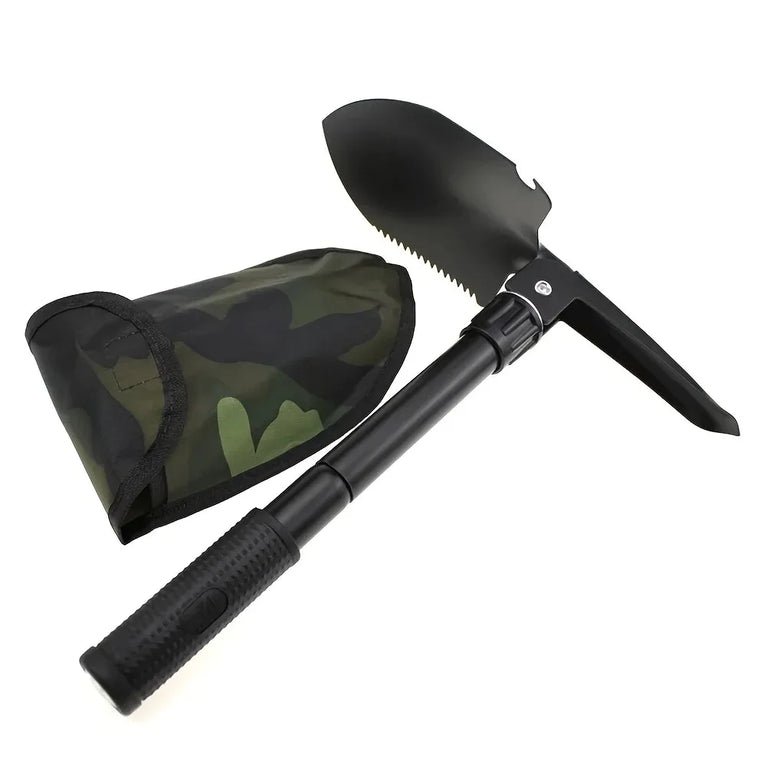 Multifunctional Folding Shovel for Camping Garden and Outdoor Use