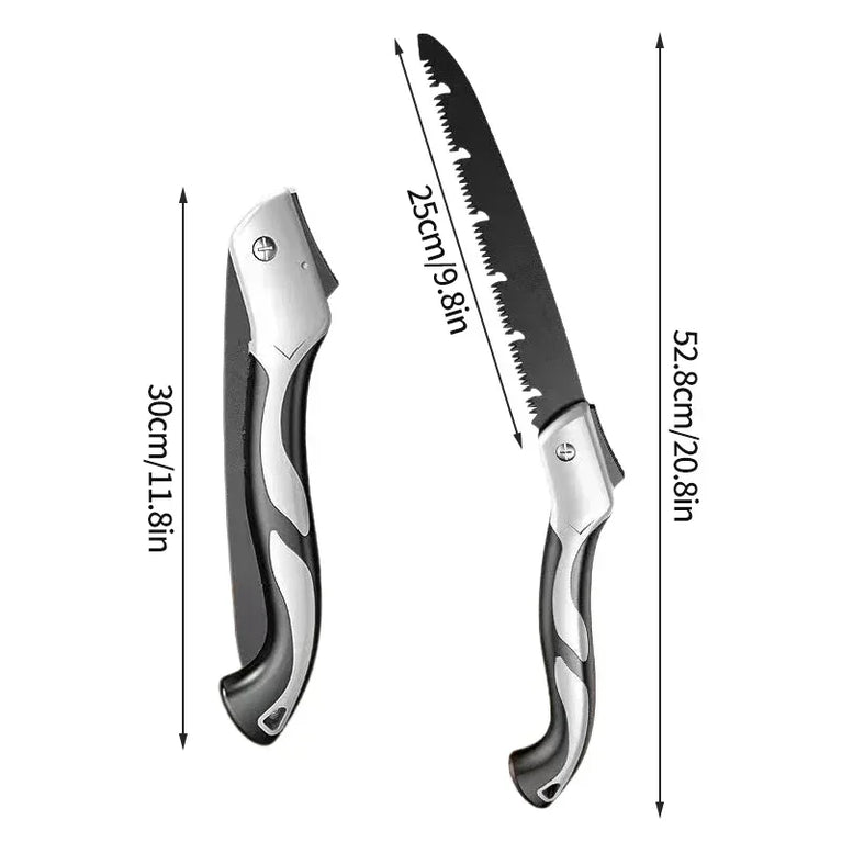 Professional Folding Hand Saw | High-Efficiency Woodworking & Logging Tool