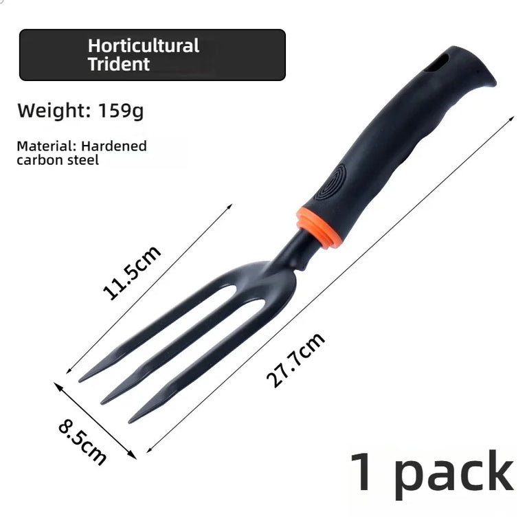 7-Piece Carbon Steel Mini Garden Tool Set for Potted Plants and Precision Gardening