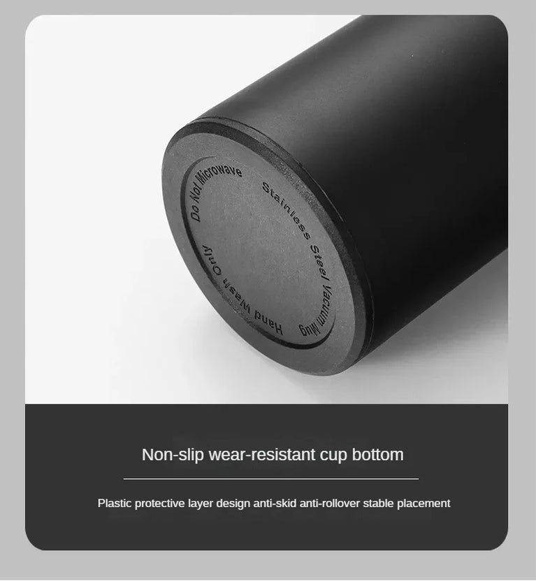 500ml Smart Stainless Steel Insulated Water Bottle with Display