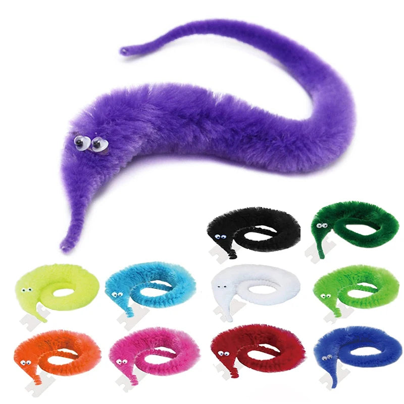 Wiggly Magic Worm | Invisible String "Fuzzy" Trick Toy