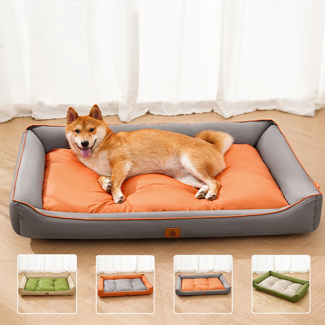 Large Dog Sofa Bed Waterproof Cooling XXL Orthopedic Fluffy Luxury Bed