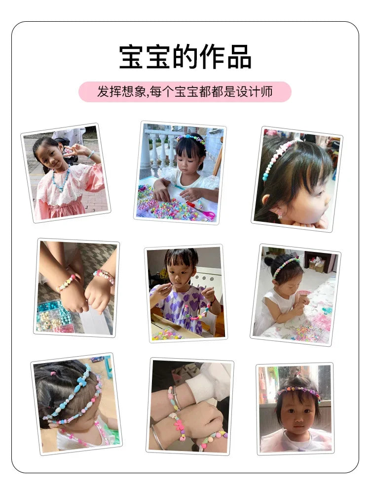 DIY Polymer Clay Beads Jewelry Making Kit | Creative Crafts for Kids