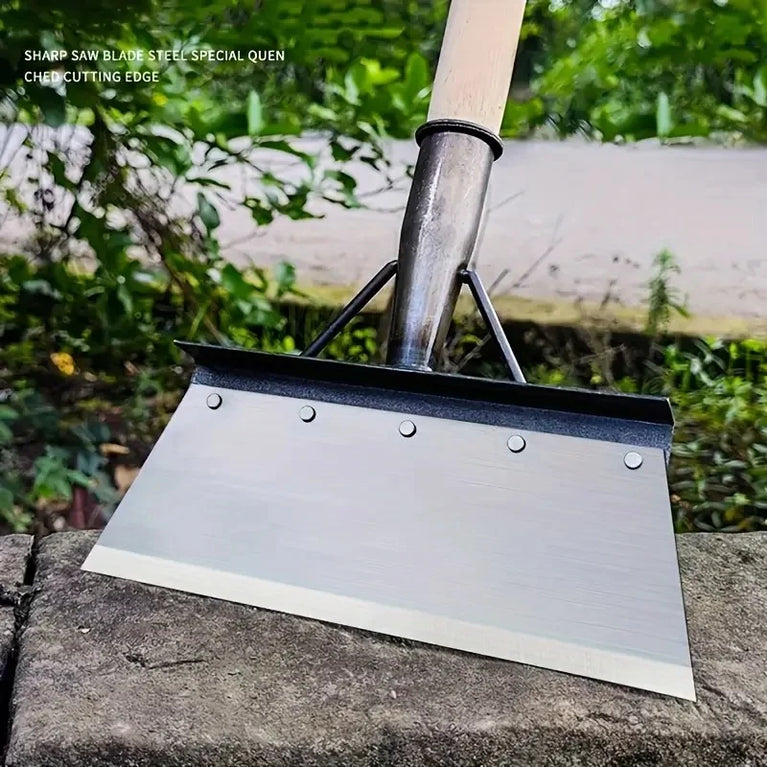 Heavy Duty Metal Garden Shovel for Weeding Edging and Digging