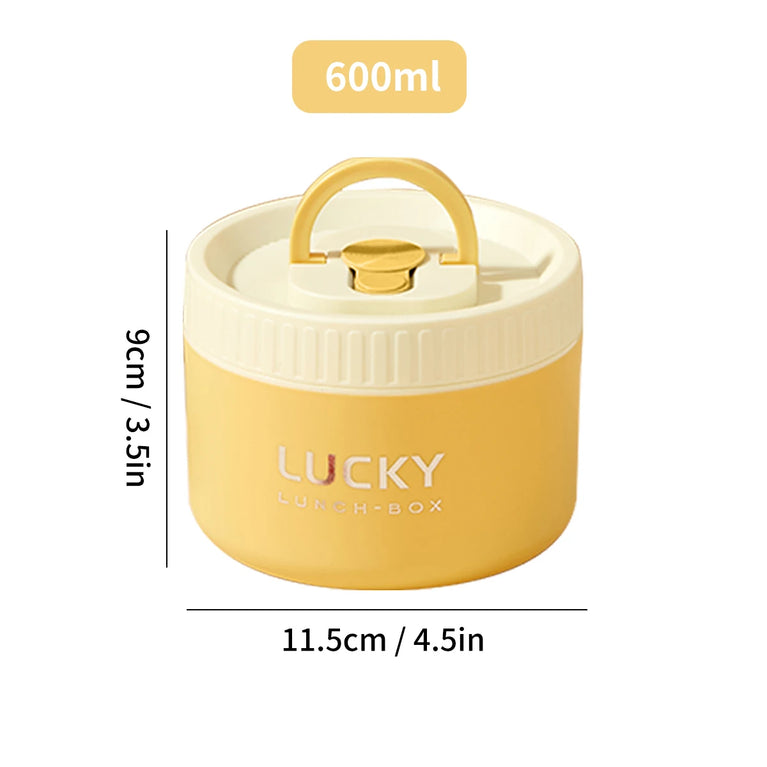 Bento Lunch Box Set Portable Keep Warm Insulated Stainless Steel Thermal Food Container Bag