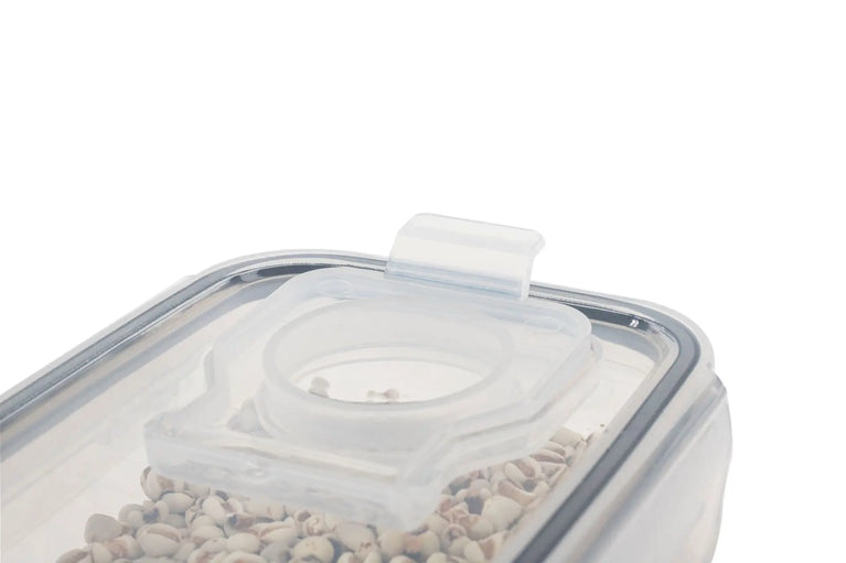 Stackable Rice Storage Bucket Plastic Food Container with Silicone Seal Airtight Box