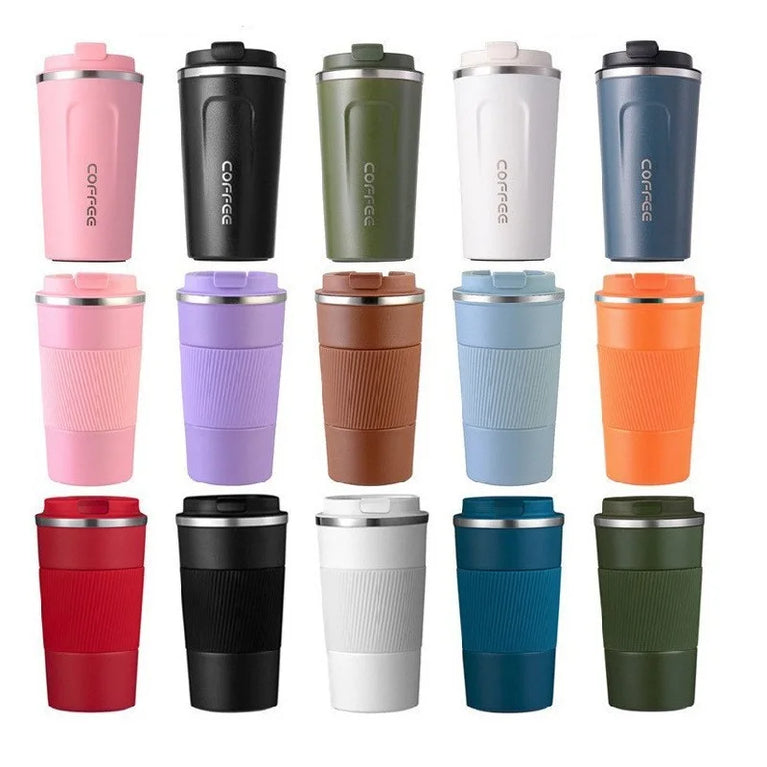Coffee Thermos Cup Stainless Steel Vacuum Flask Travel Mug 500ml