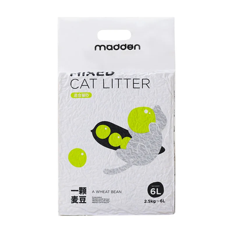 Tofu & Bentonite Mixed Cat Litter | High-Performance Odor Control