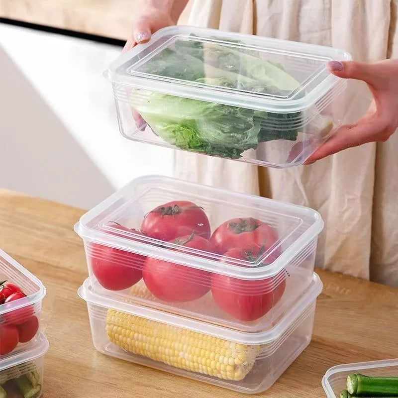 Refrigerator Storage Box Meat Vegetable Fresh Keeper