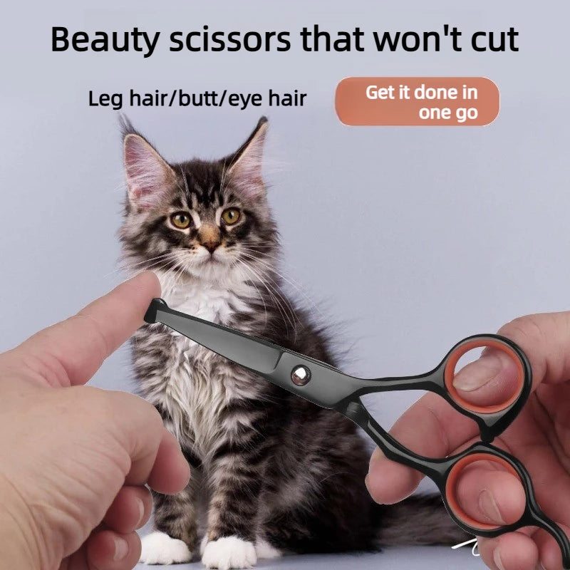 5.5-Inch Pet Grooming Scissors | Precision Trimming for Cats & Dogs