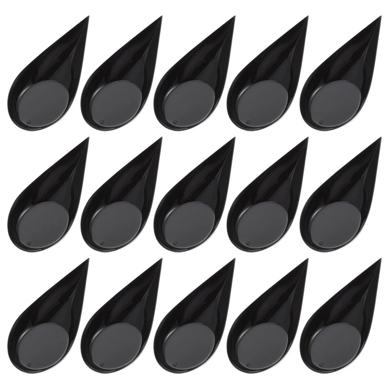 40Pcs Mini Dessert Spoons Ice Cream Appetizer Plastic Serving Spoons Set