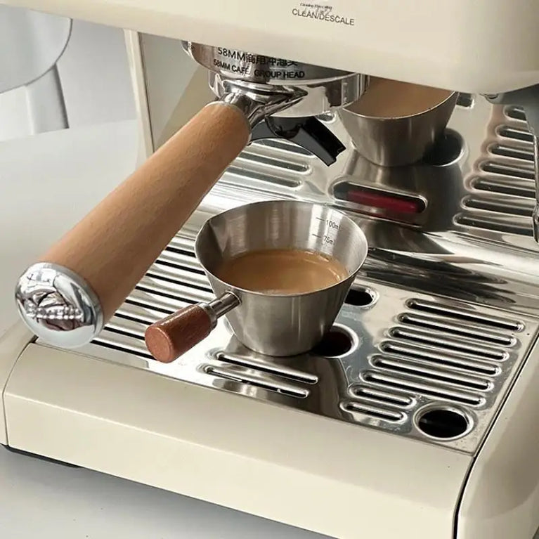 Stainless Steel Coffee Extraction Cup | Professional Espresso Measuring & Ounce Cup