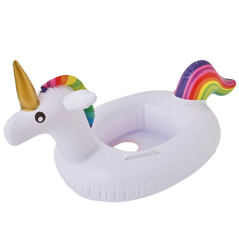 Baby Float with Sunshade | Flamingo & Unicorn Pool Swimming Ring