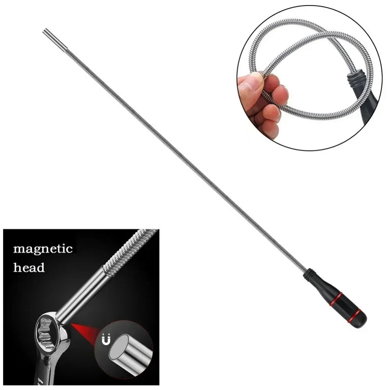 Telescopic Magnetic Pick-Up Tool & Inspection Mirror | Precision Repair Utility