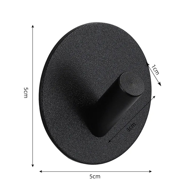 Self Adhesive Wall Hooks Towel Holder Bathroom Door Key Cloth Coat Robe Hanger Kitchen Hardware Rack Bag Hook Organizer
