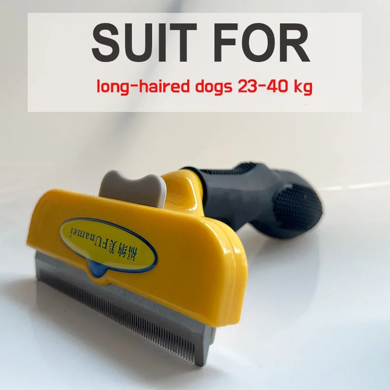 Pet Hair Remover Deshedding Brush Dog Cat Grooming Comb Tool