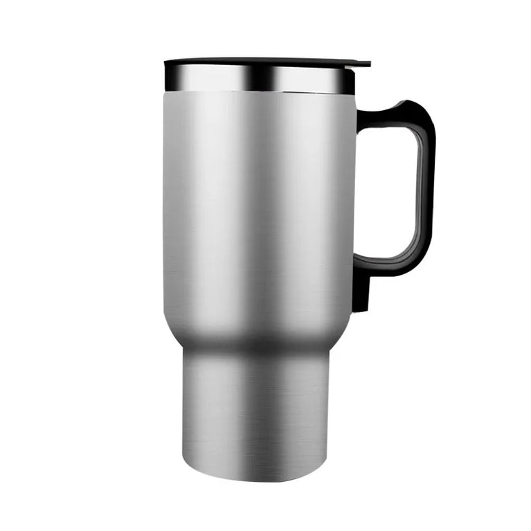 500ml Heated Stainless Steel Travel Mug Electric Car Heating Thermos Cup