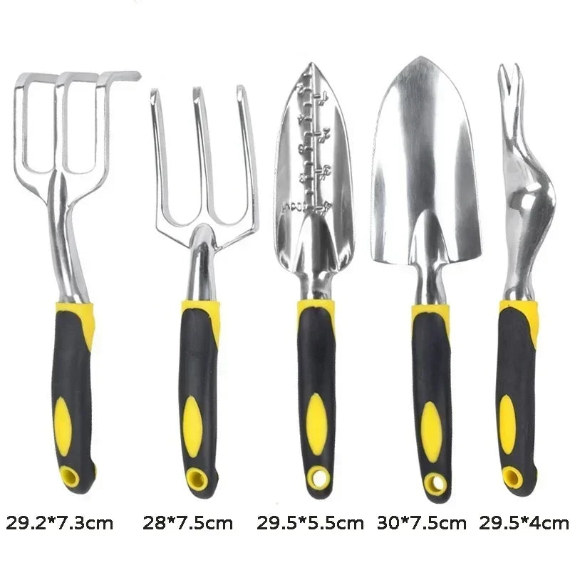 Multifunctional Aluminum Succulent Flower Garden Tool Set for Planting and Soil Work