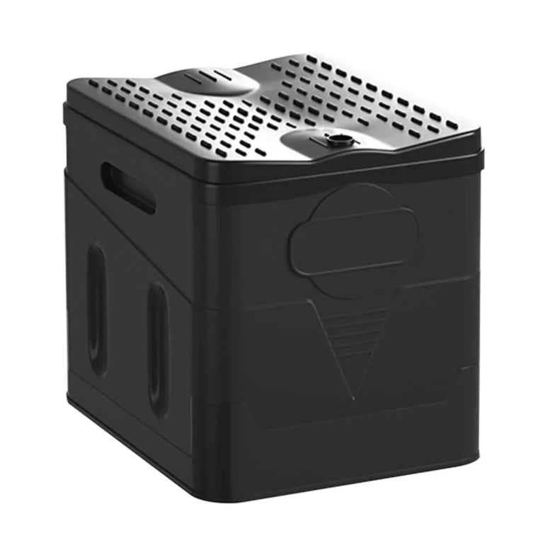 Portable Folding Outdoor Toilet | 300kg Capacity Collapsible Travel Commode & Storage Box