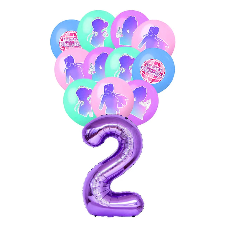 Disposable Party Tableware Set for Birthday Party Decoration