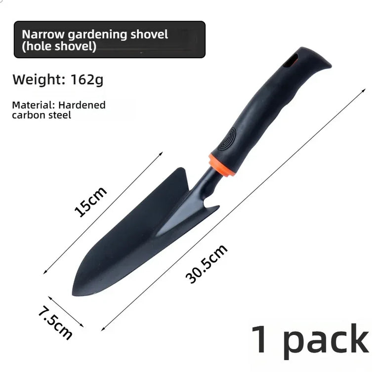 7-Piece Carbon Steel Mini Garden Tool Set for Potted Plants and Precision Gardening