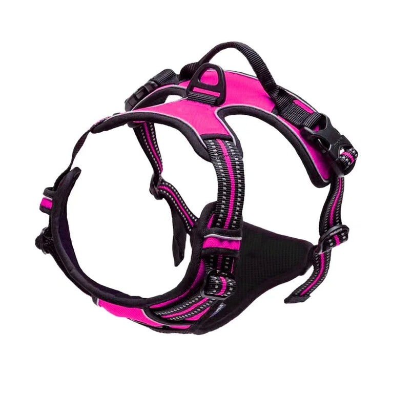 Adjustable Reflective Dog Harness Vest For Small Medium Large Dogs Outdoor Walking