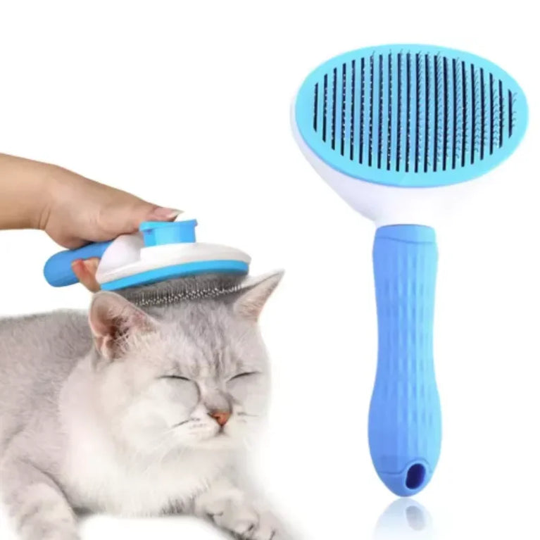 Stainless Steel Cat Grooming Comb Hair Remover Dematting Tool