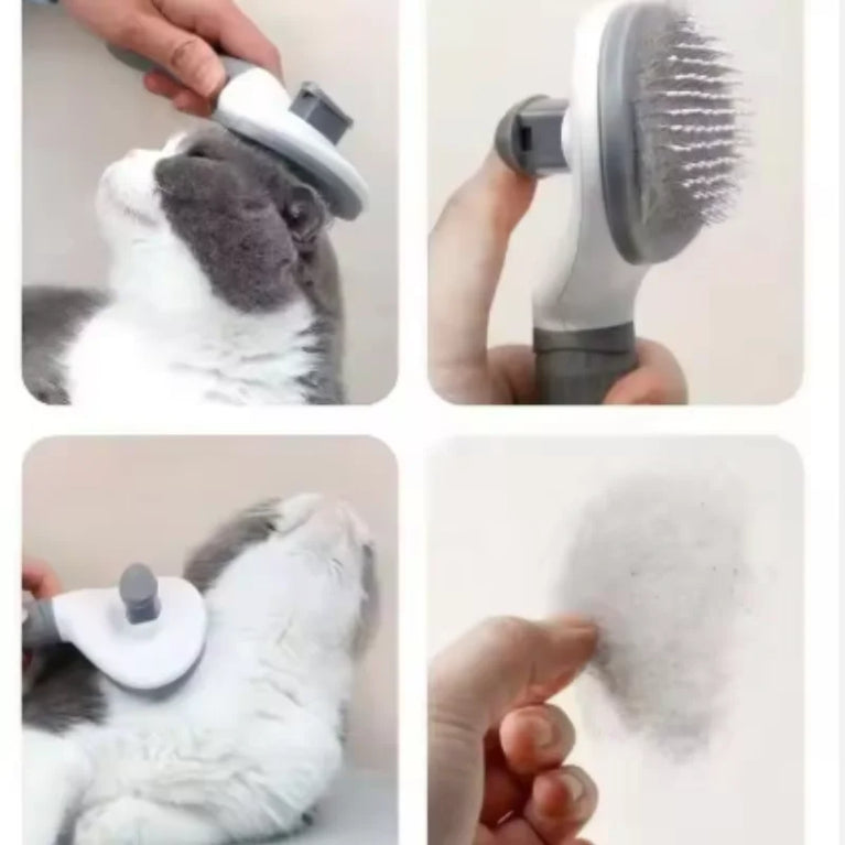 Stainless Steel Cat Grooming Comb Hair Remover Dematting Tool