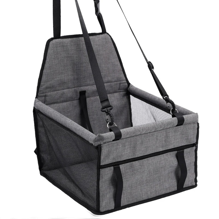 Dog Car Seat Cover Folding Hammock Pet Car Travel Booster Seat Basket