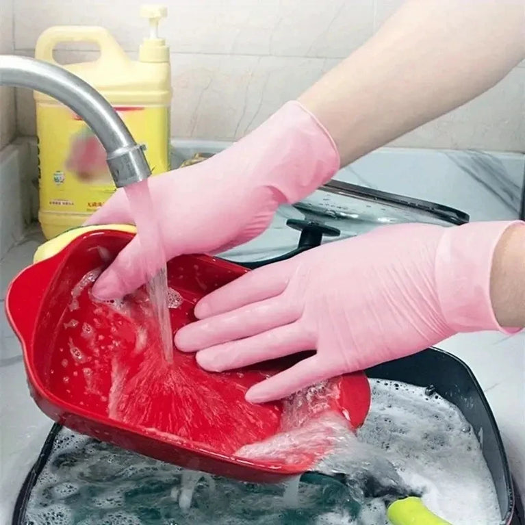 20/50/100PCS Nitrile Gloves Disposable Kitchen Gloves Powder Free
