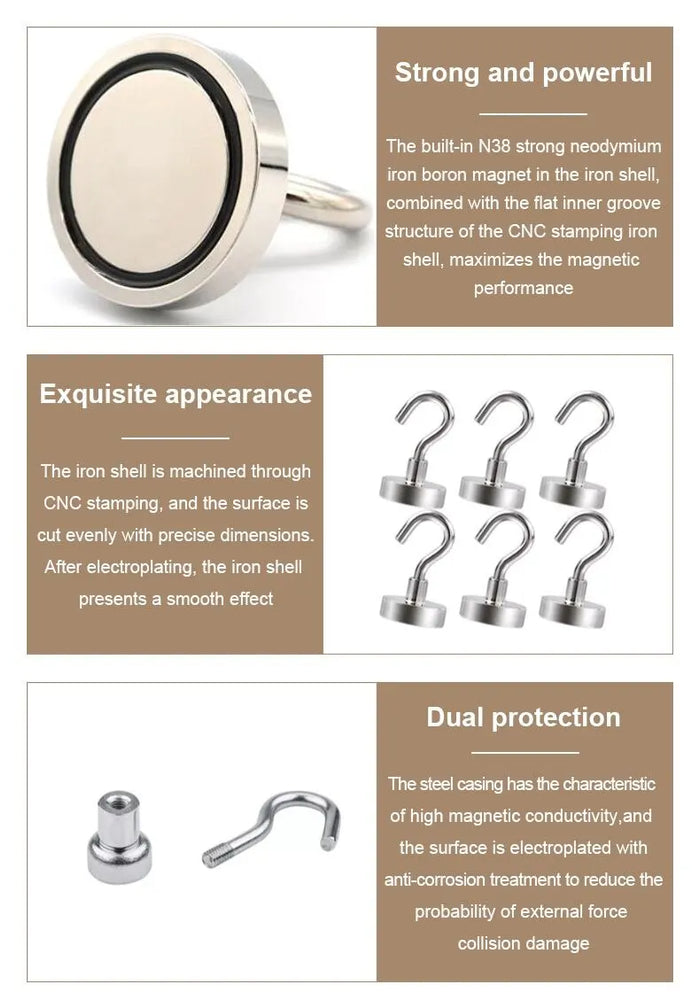 20PCS Strong Magnetic Hooks Multi-Purpose Storage Hooks Home Kitchen Bar Storage Hooks Key Storage Hooks Bathroom Hangers